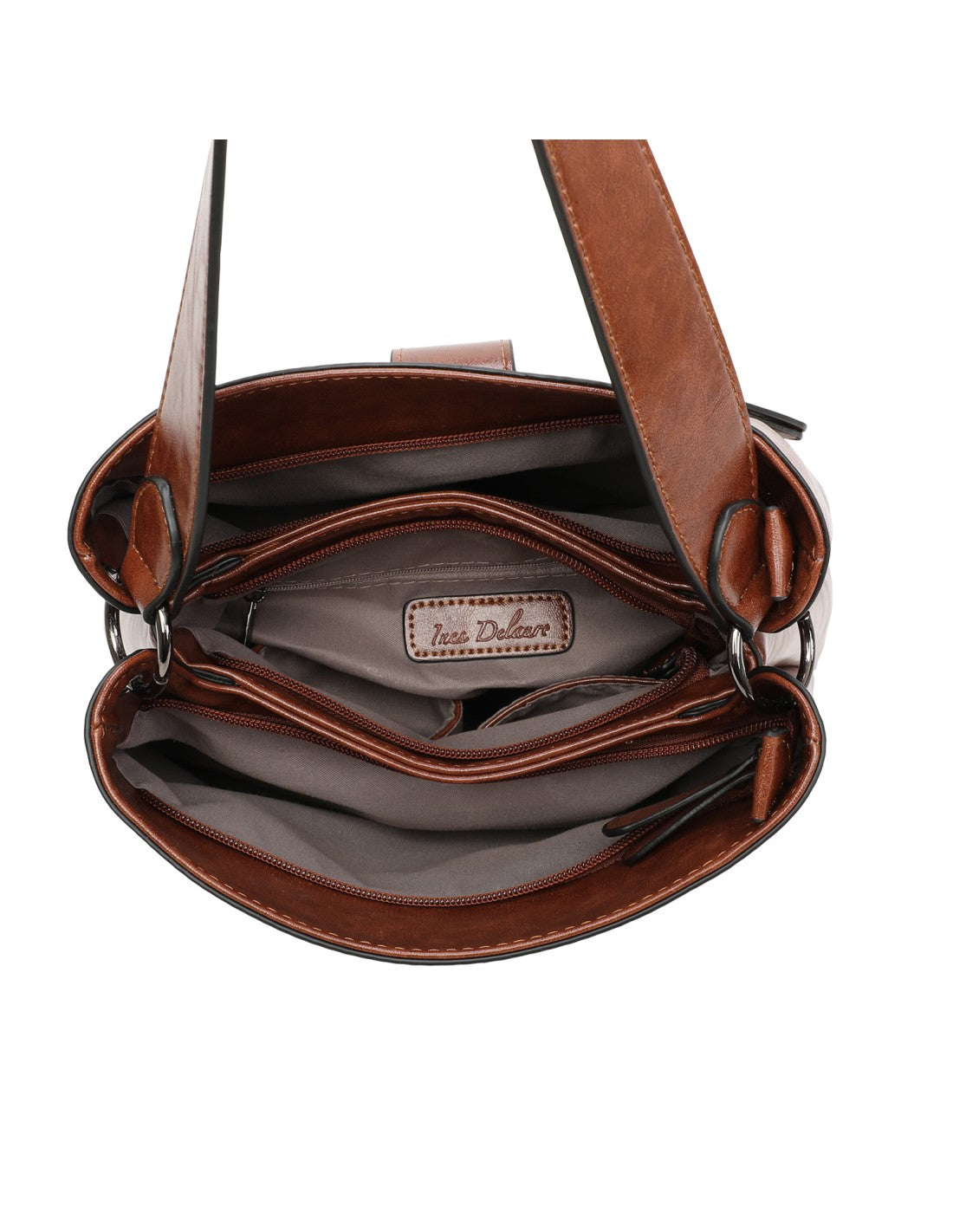 Cabas 3 compartiments 1683911 - Choco