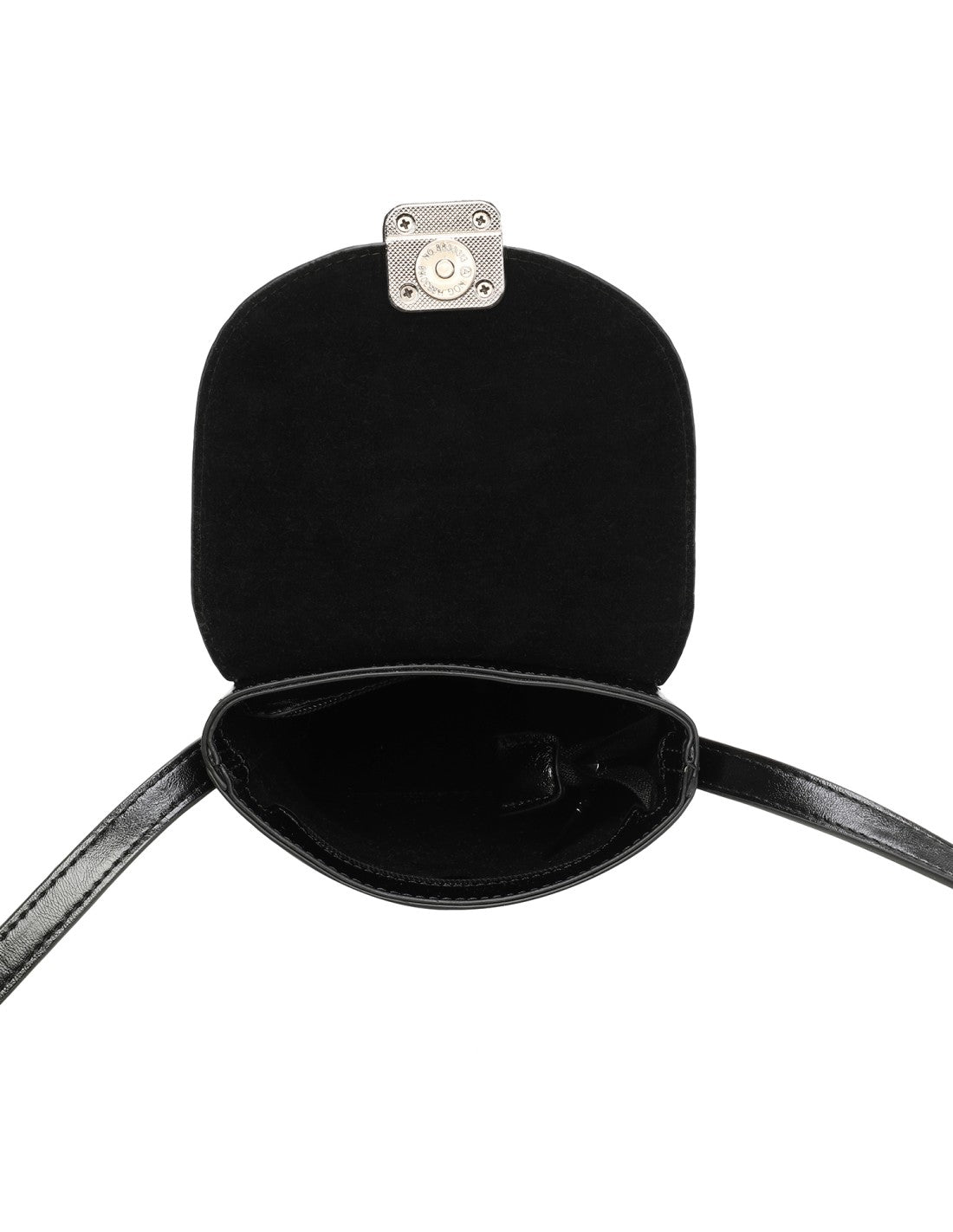 Pochette à rabat aimanté 1685335  - Noir