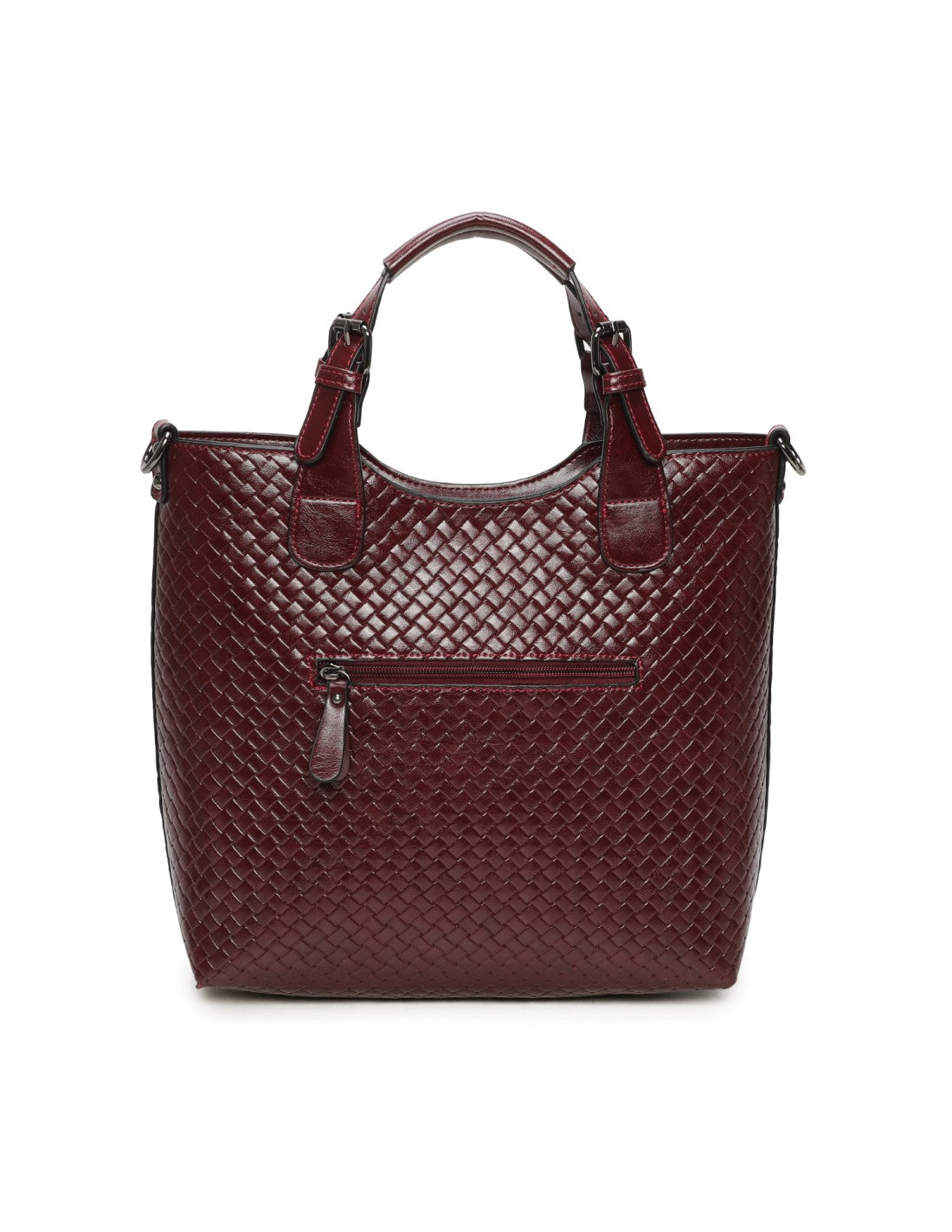 Cabas avec doublure - Bordeaux