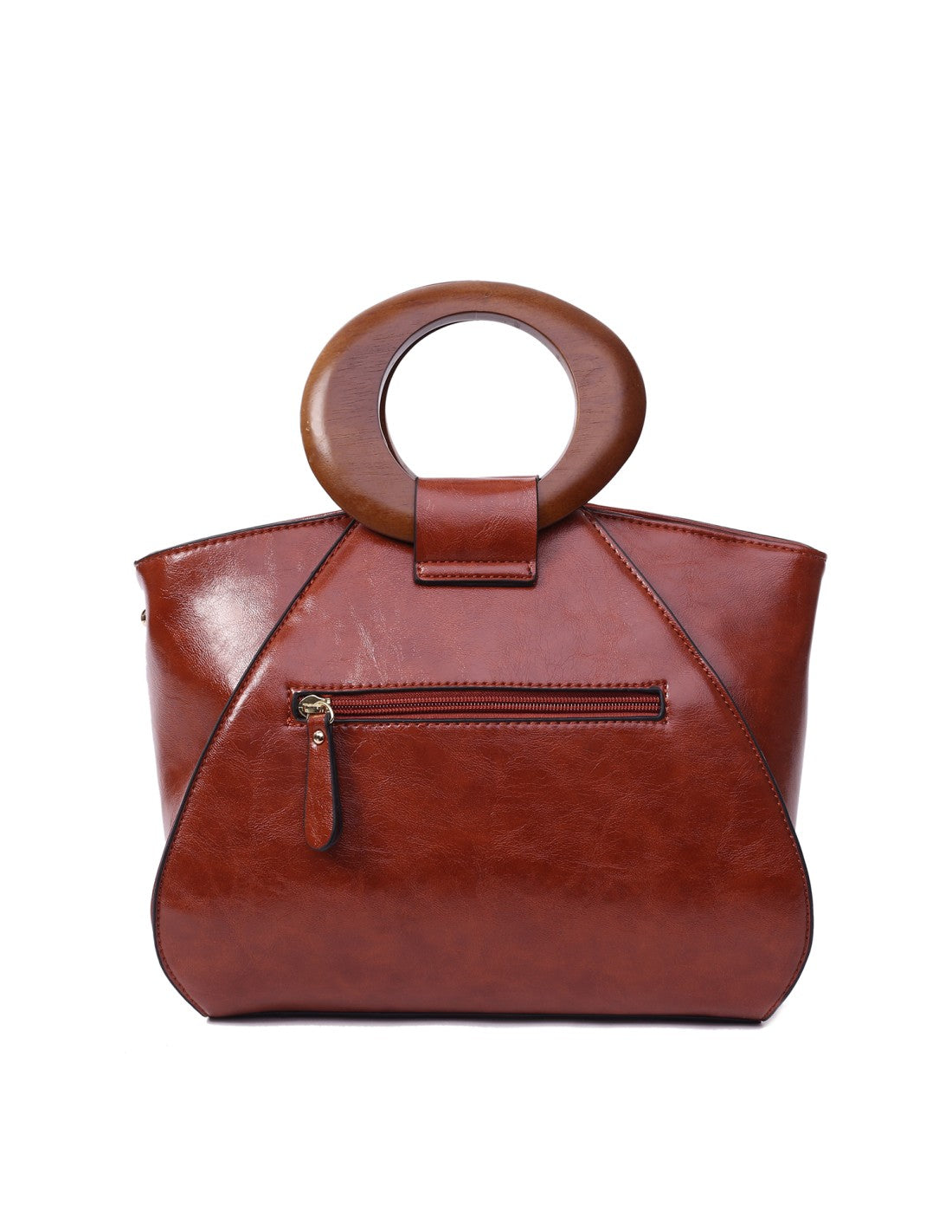 Sac zippé - Marron Claire